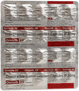 Alu Strip pack of 20's capsule, made at the Vibcare Healthcare plant in Panchkula