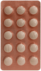 Blister PVC pack of 15's
