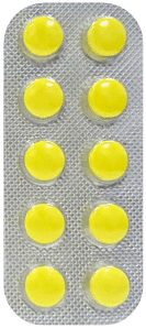 Blister PVC pack of 10's tablet, made at the Vibcare Healthcare plant in Panchkula