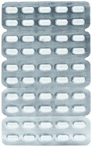 Blister PVC pack of 10's tablet, made at the Vibcare Healthcare plant in Panchkula