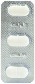 Blister PVC pack of 3's tablet, made at the Vibcare Healthcare plant in Panchkula