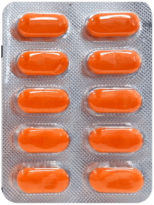 Blister PVC pack of 10's tablet, made at the Vibcare Healthcare plant in Panchkula