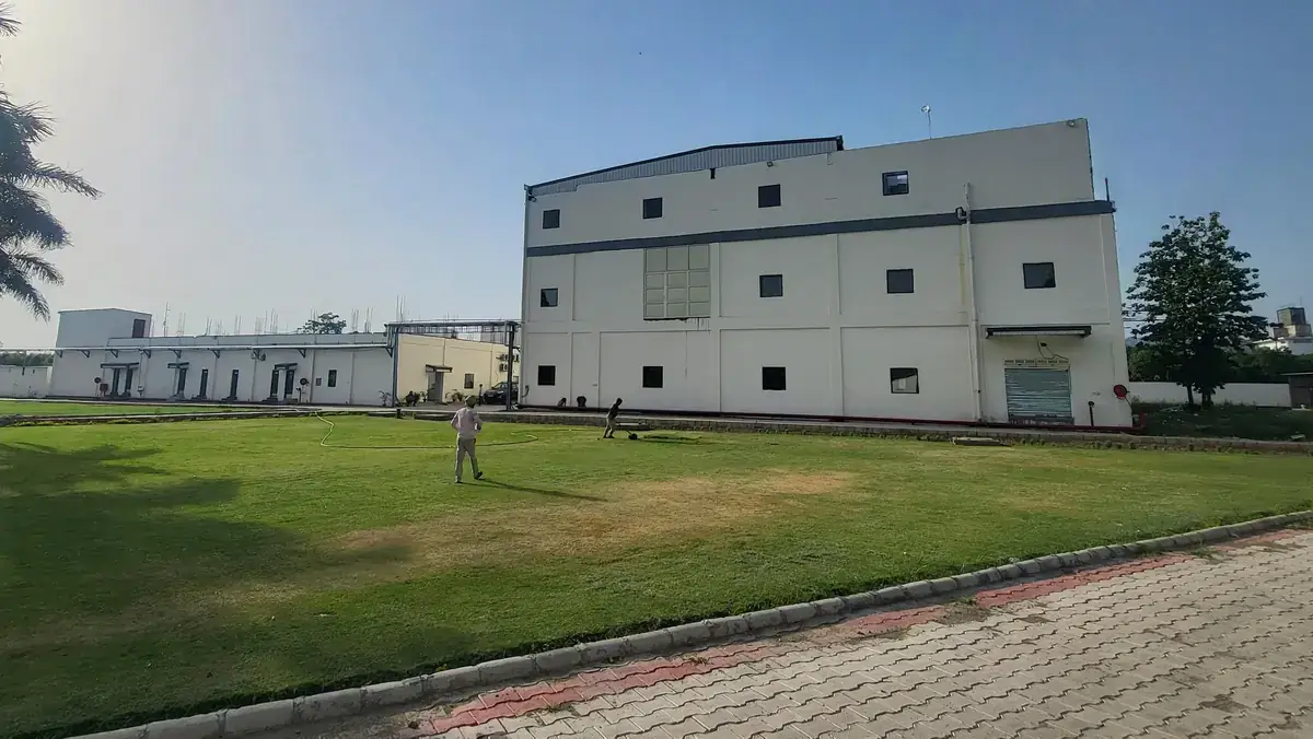 Manufacturing block at the Vibcare Healthcare plant, Dabkori, Panchkula