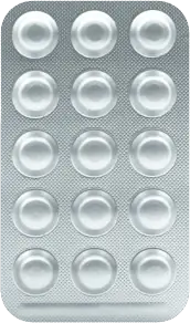 Alu-alu pack of 15 tablets